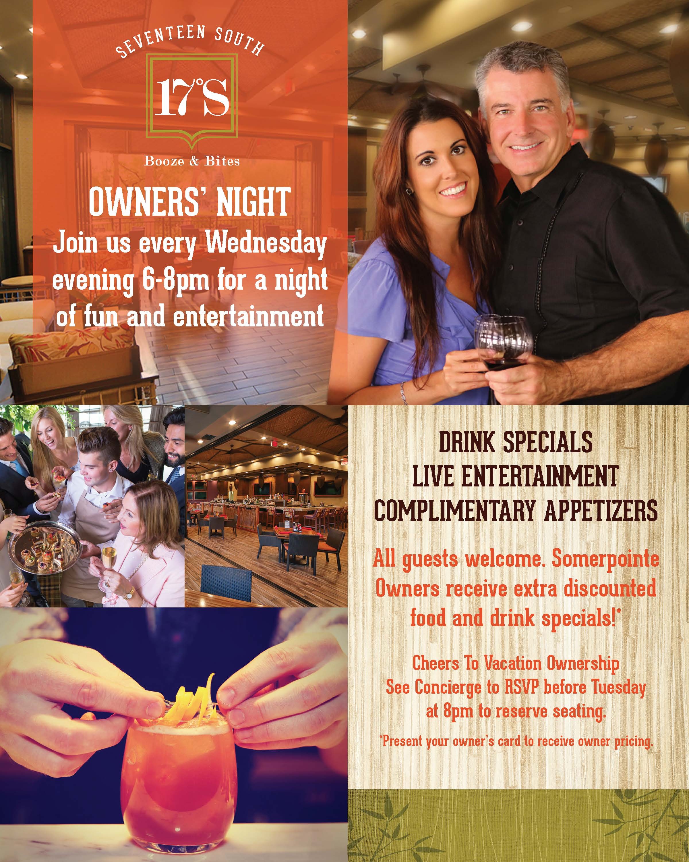 tahiti village owner's night