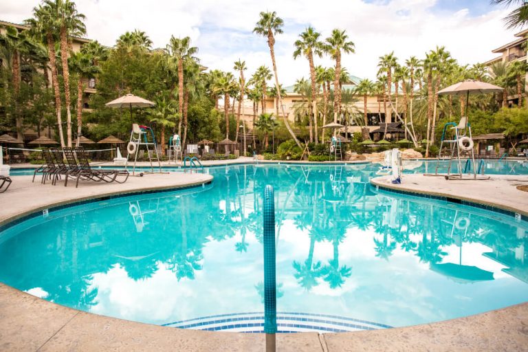 pool at tahiti village